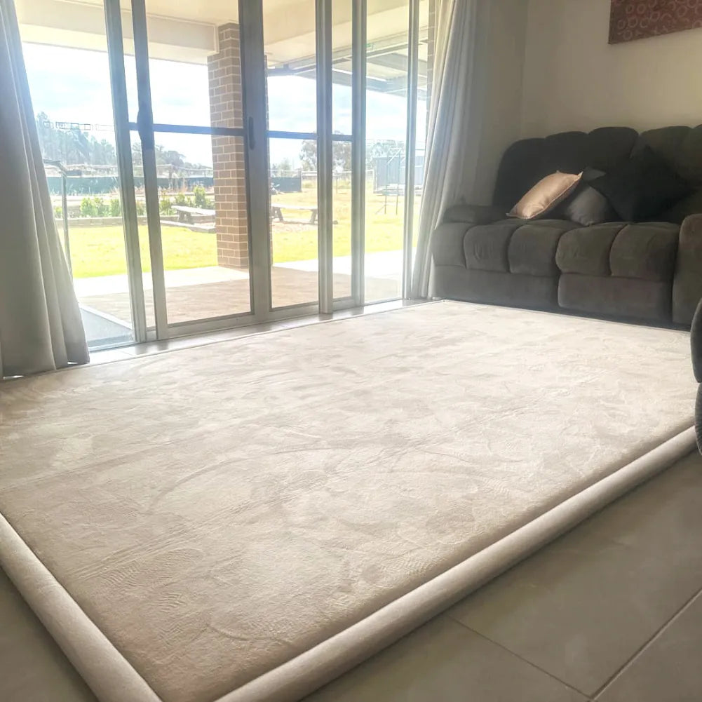 Tapis éveil bébé moelleux – Confort & sécurité au sol