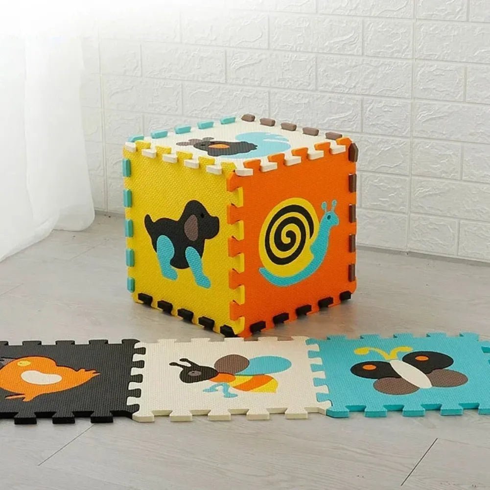 Tapis mousse bebe Espace ludique 3×3