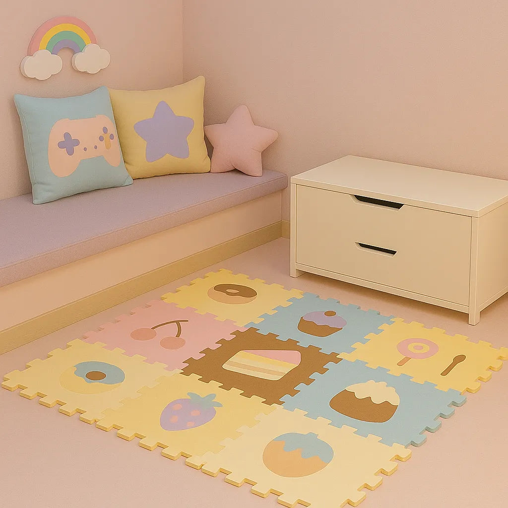 Tapis mousse bebe - Espace ludique et évolutive