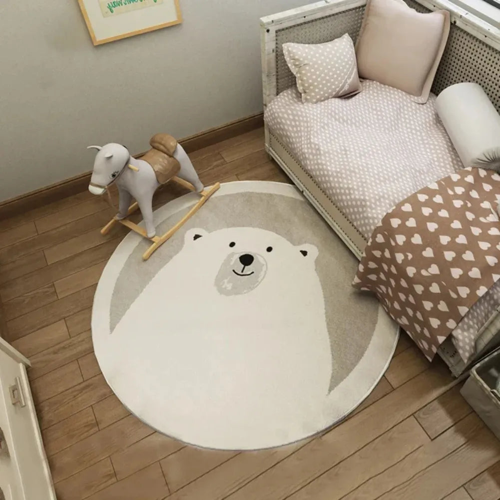Tapis de sol bebe ours polaire – Douceur pour la chambre