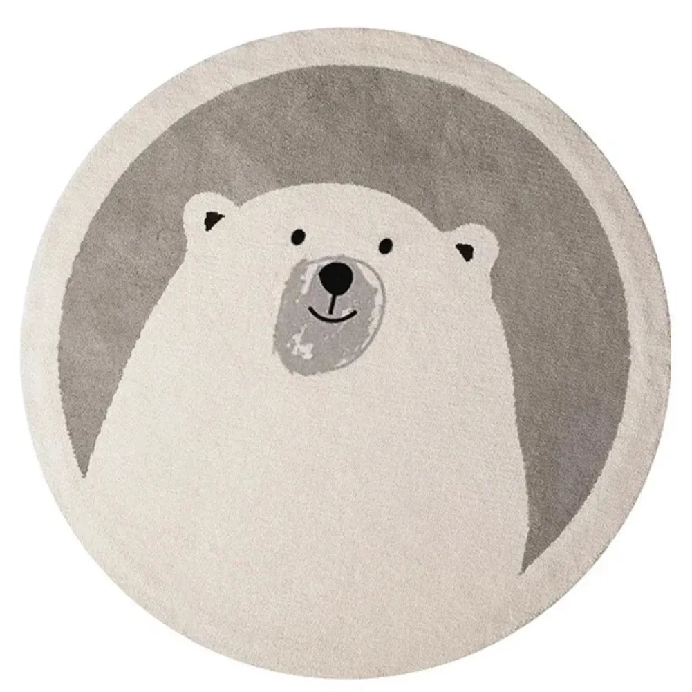 Tapis de sol bebe ours blanc – Douceur et sécurité