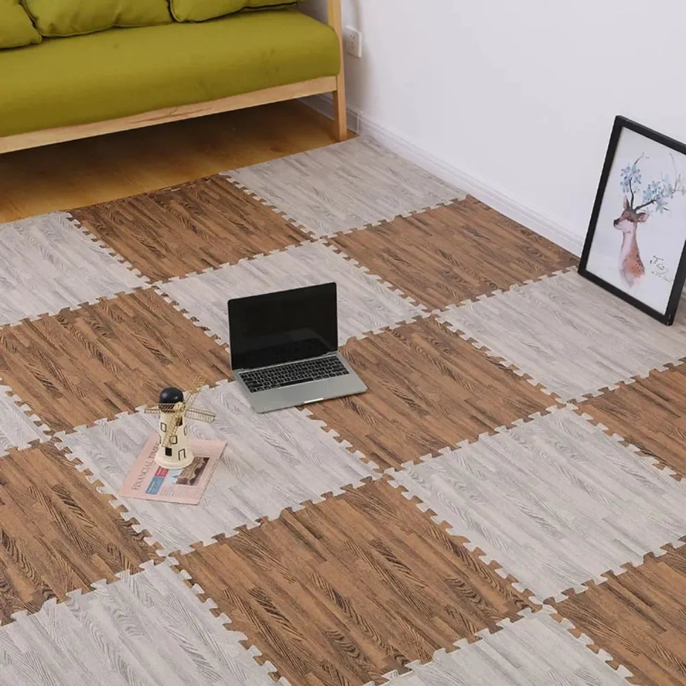 Tapis mousse bébé - Tapis en mousse doux et décoratif pour enfants et tout-petits