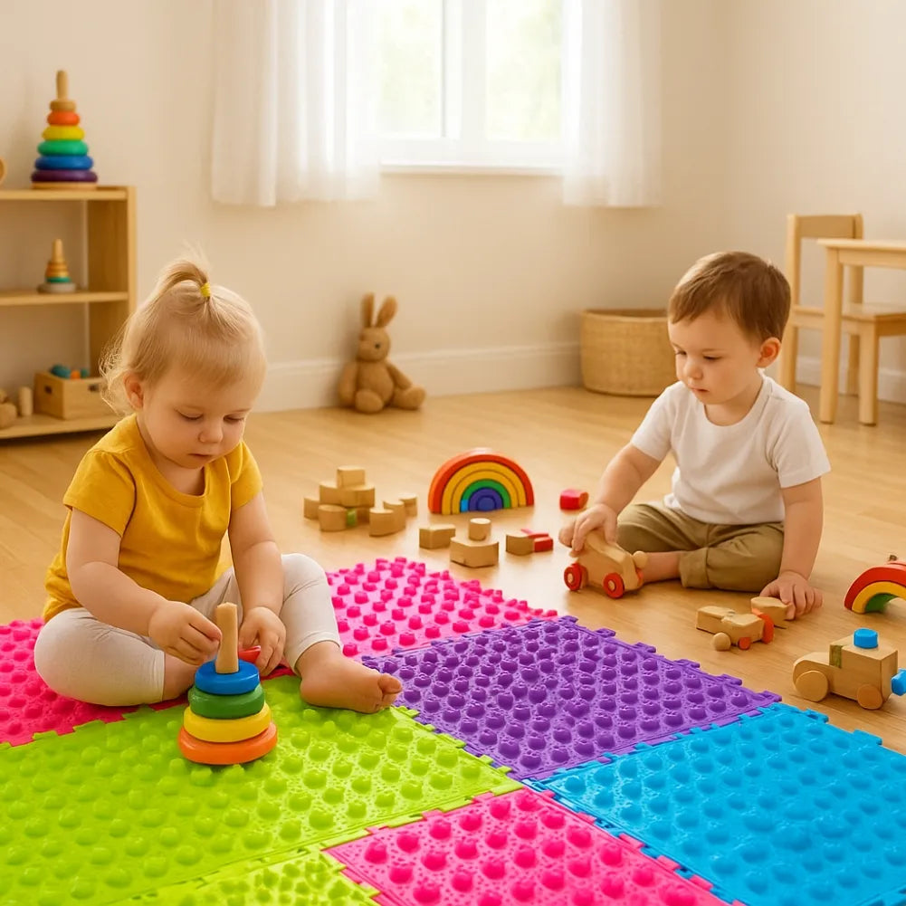 Tapis de motricité antidérapant – Éveil & bebe