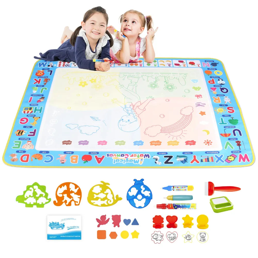 Tapis dessin eau - Espace et planètes éducatif