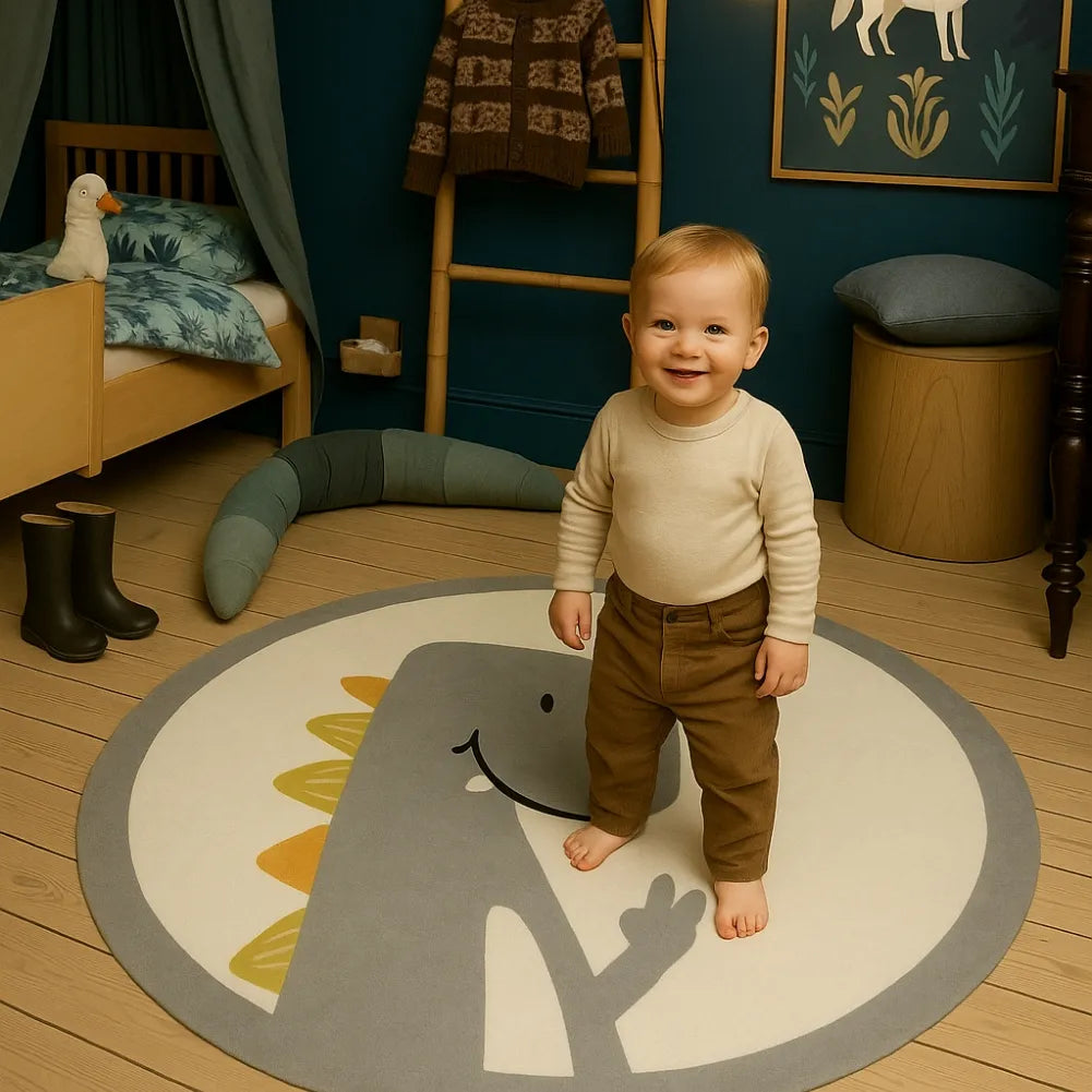 Tapis de sol bebe Dinosaure - Doux, sûr et facile à laver
