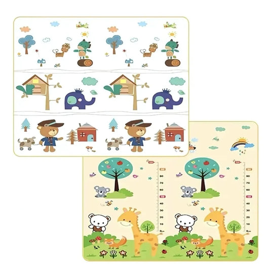Tapis de jeu bebe - Réversible et coloré