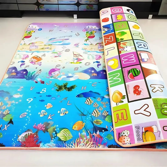 Tapis de jeu bebe - Monde marin ludique
