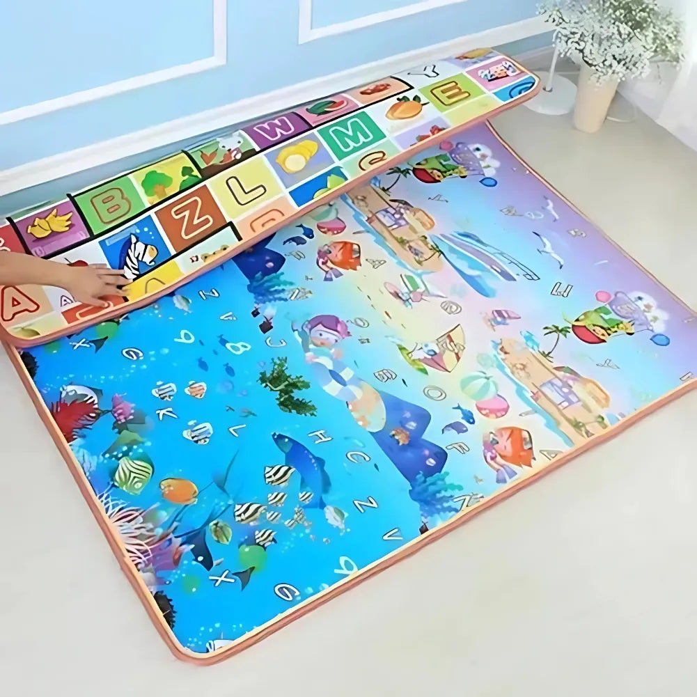 Tapis de jeu bebe - Monde marin ludique