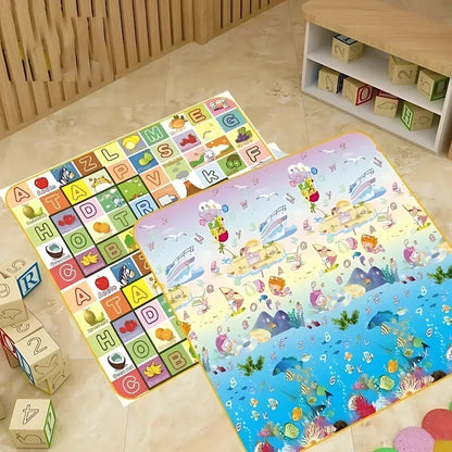 Tapis de jeu bebe - Monde marin ludique