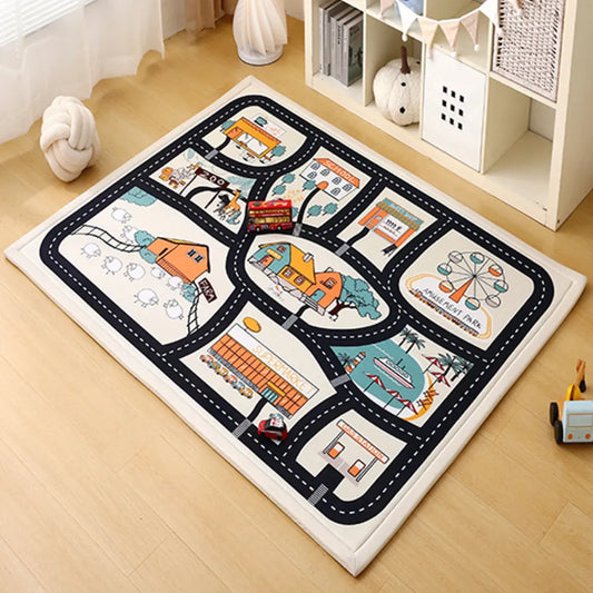 Tapis voiture enfant  – Jeu, éveil et imagination