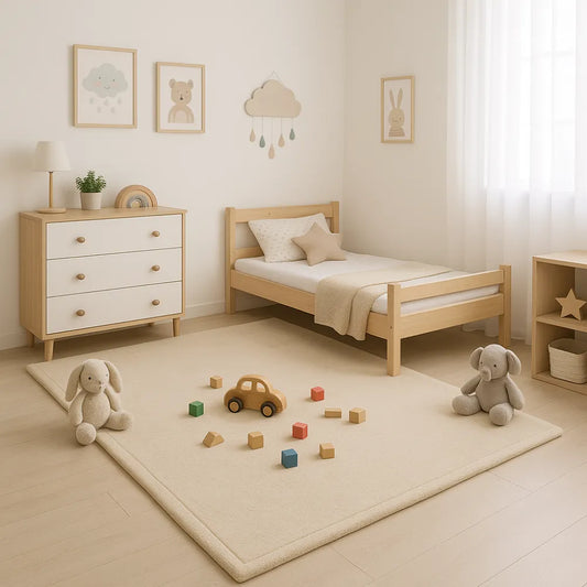 Tapis éveil bébé moelleux – Confort & sécurité au sol
