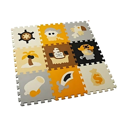 Tapis mousse bebe - Motif de Pirate