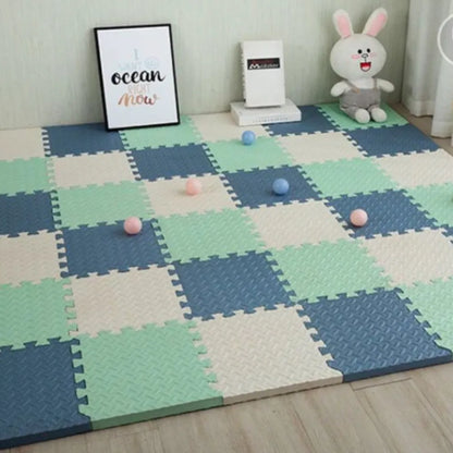 Tapis puzzle en mousse EVA pour bébé, coloré et antidérapant, espace de jeu doux et sûr.