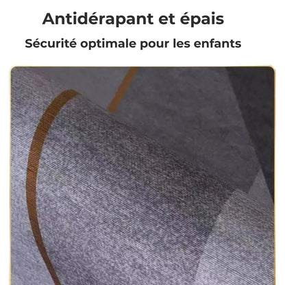 Tapis circuit voiture - Motif Grande ville parcours urbain pour enfant
