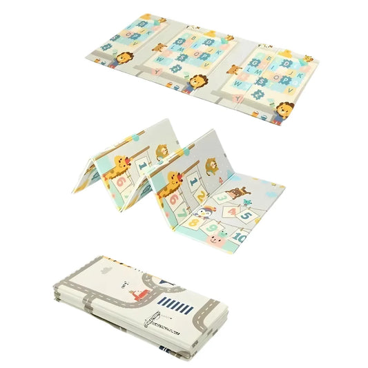 Tapis de jeu bebe - Pliable et éducatif