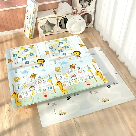 Tapis de jeu bebe - Pliable et éducatif