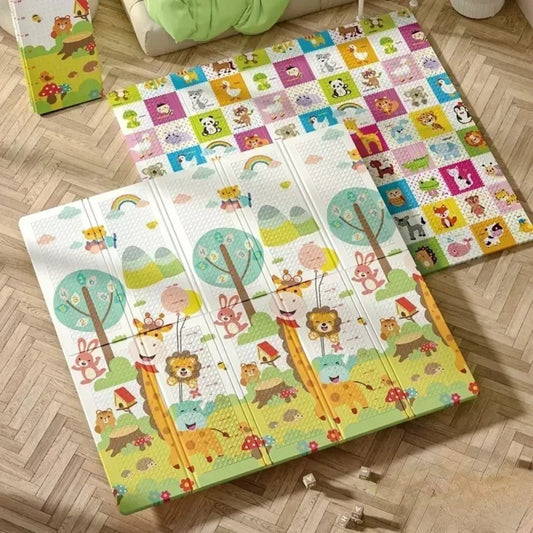 Tapis de jeu bebe - Double face et amusant