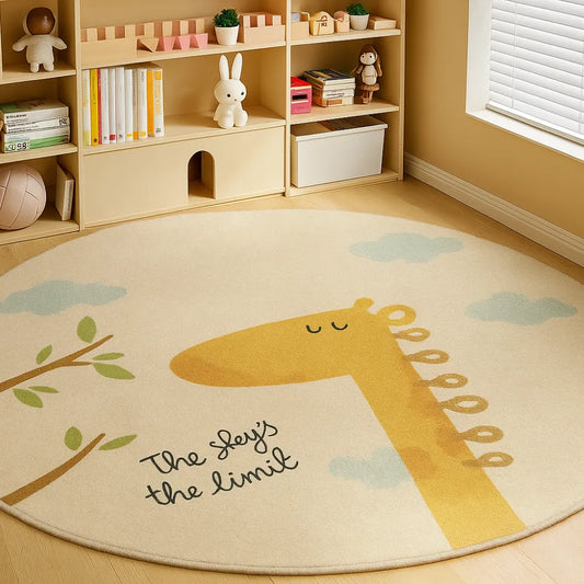 Tapis de sol bebe Girafe Douceur pour chambre bébé