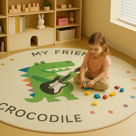 Tapis de sol bebe panda- Doux et confortable