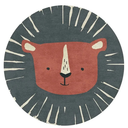 Tapis de sol bebe lion doux – Parfait pour chambre bébé