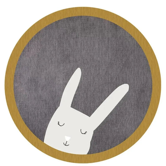 Tapis de sol bebe lapin endormi – Déco chambre