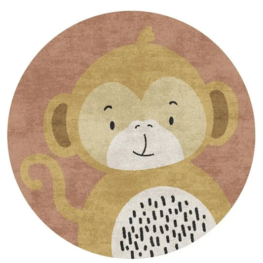 Tapis de sol bebe - Singe joyeux
