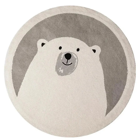 Tapis de sol bebe ours blanc – Douceur et sécurité