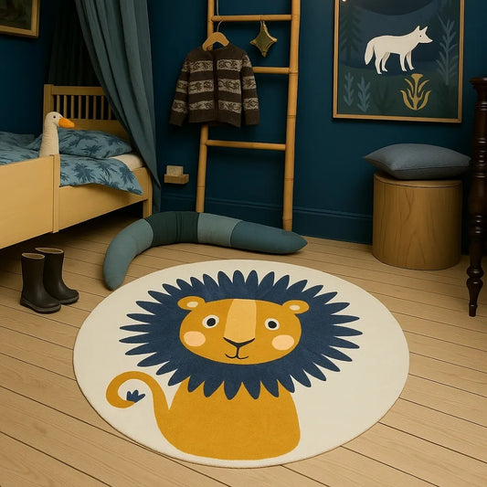 Tapis de sol bebe Lion - Tendre et parfait pour l’éveil