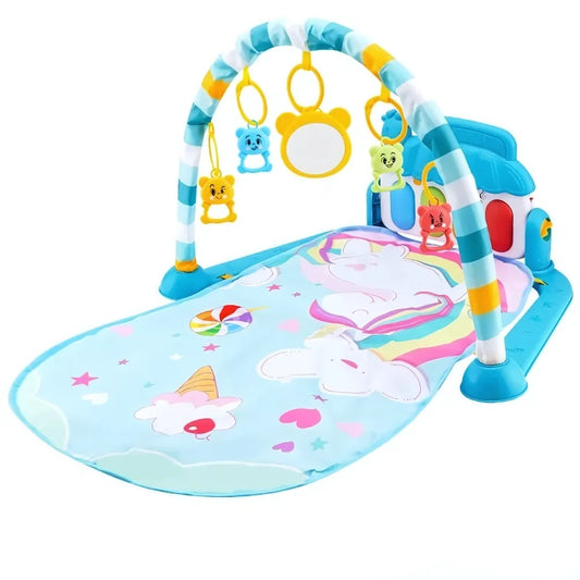 Tapis de motricité bebe - Évasion féerique licorne