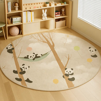 Tapis de sol bebe panda- Doux et confortable