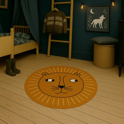 Tapis de sol bebe lion - Moelleux, graphique et ludique