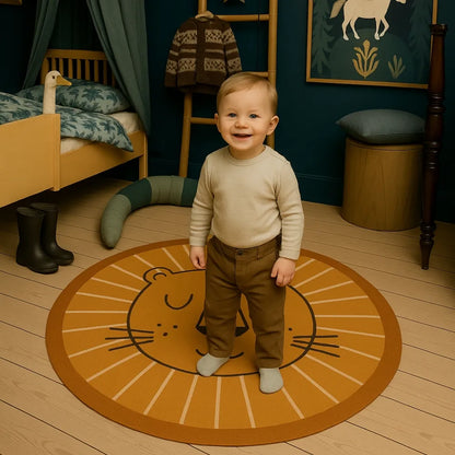 Tapis de sol bebe lion - Pour un espace apaisant