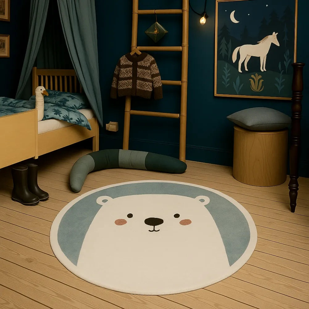 Tapis de sol bebe Ours polaire - Tendresse au quotidien