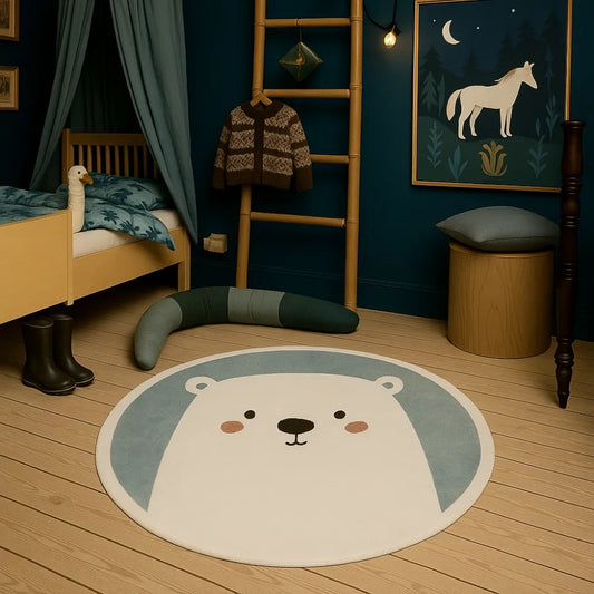 Tapis de sol bebe Ours polaire - Tendresse au quotidien