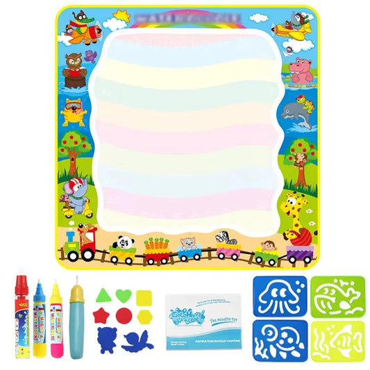 Tapis dessin eau - Jeu éducatif et coloré