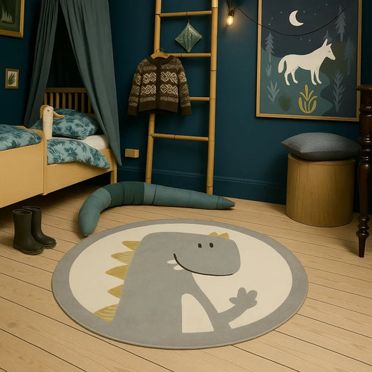 Tapis de sol bebe Dinosaure - Doux, sûr et facile à laver